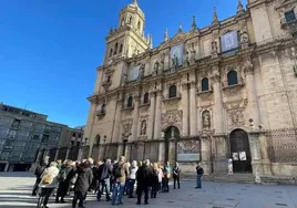 Imagen de archivo de la Catedral de Jaén, en la plaza de Santa María.