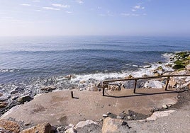 Imagen de la playa de Castillo de Baños.