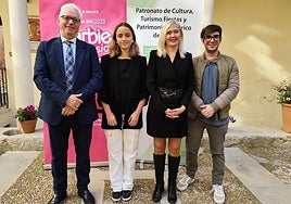 Juan Gallego, Marta Eslava, María Espejo y Michi Vilchez.