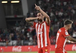 Leo Baptistao firmó el gol del triunfo en la pasada temporada.