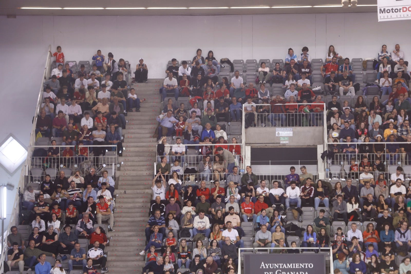 Encuéntrate en la grada durante el Covirán Granada - Breogán