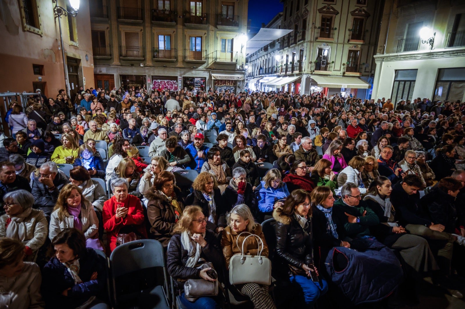 Recorrido en imágenes por la Noche en blanco de Granada