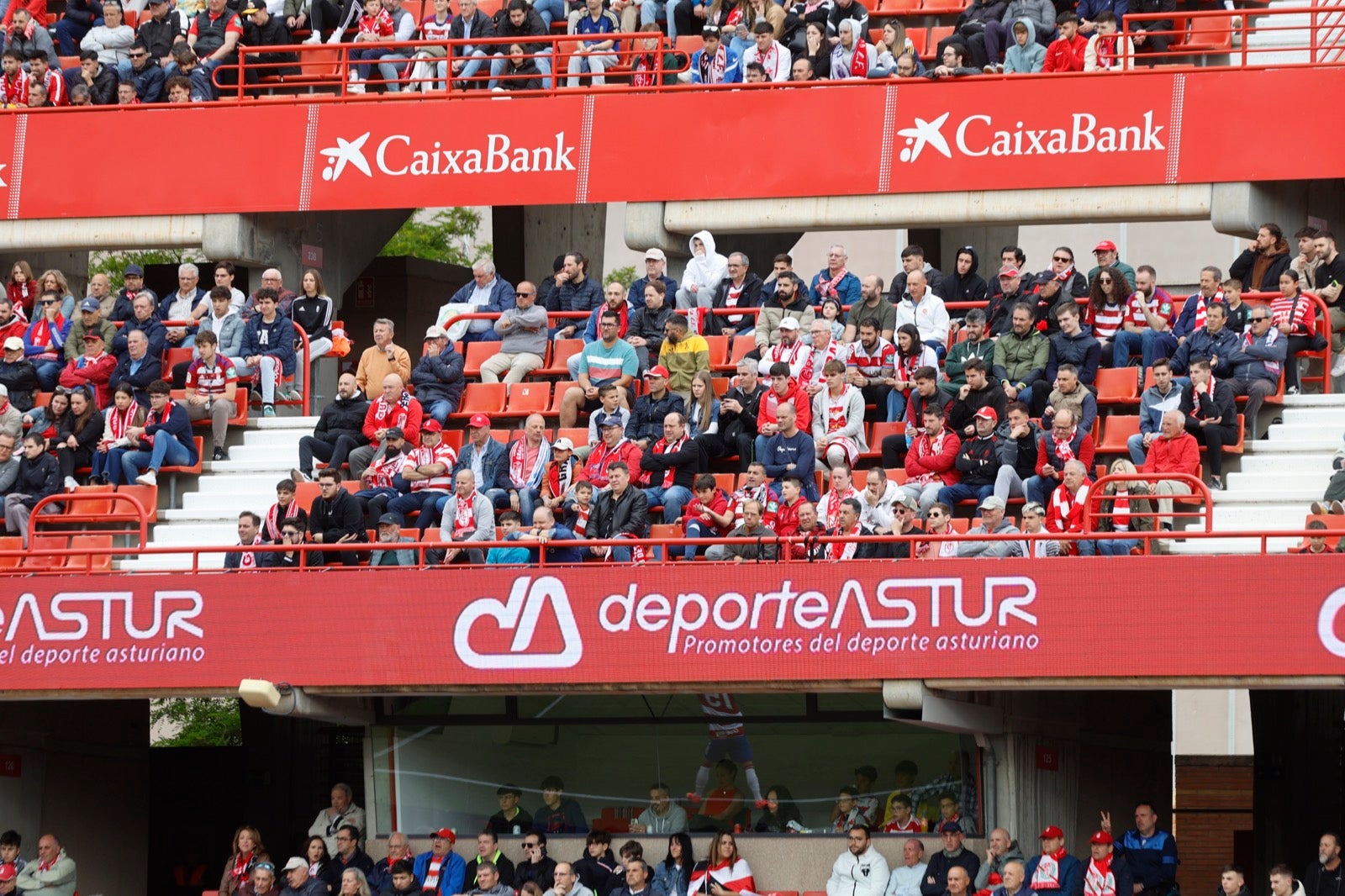 Encuéntrate en la grada en el partido entre Granada y Osasuna