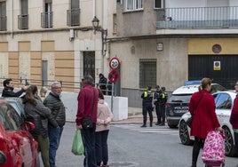 Investigación en el lugar de los hechos.