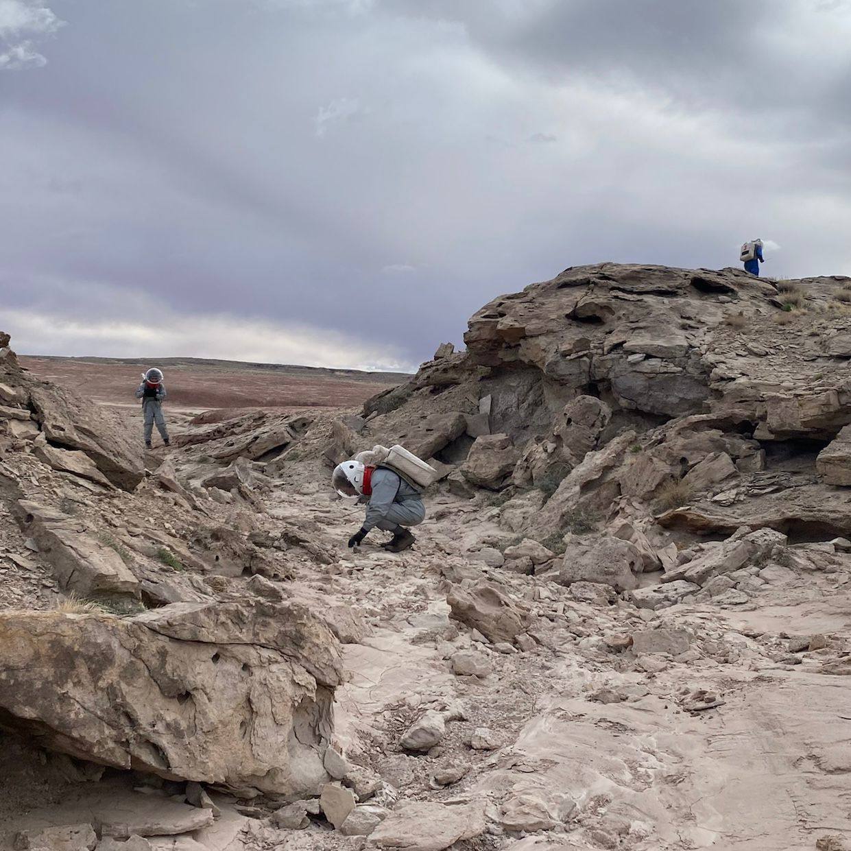 El álbum de fotos del viaje a Marte