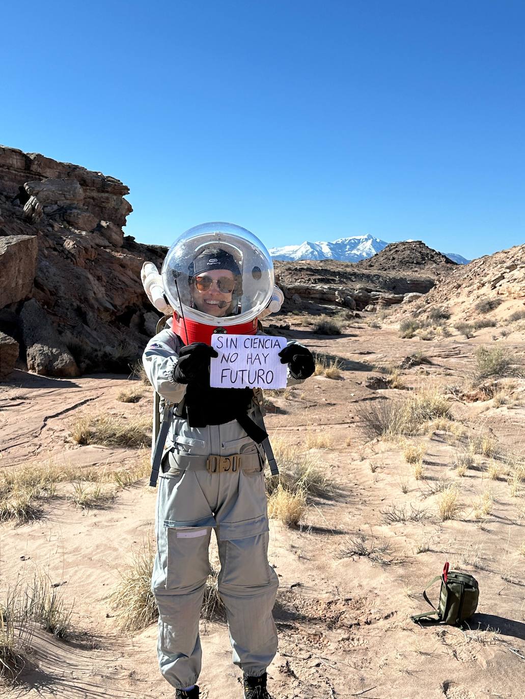 El álbum de fotos del viaje a Marte