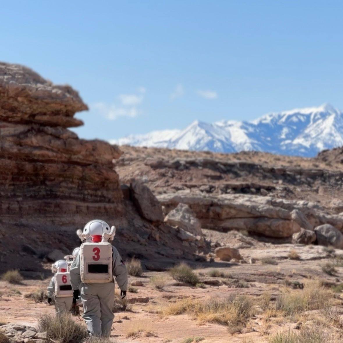 El álbum de fotos del viaje a Marte