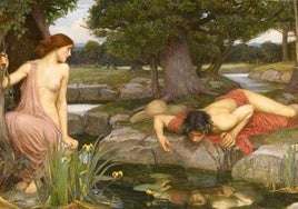 Eco y Narciso de John W. Waterhouse.