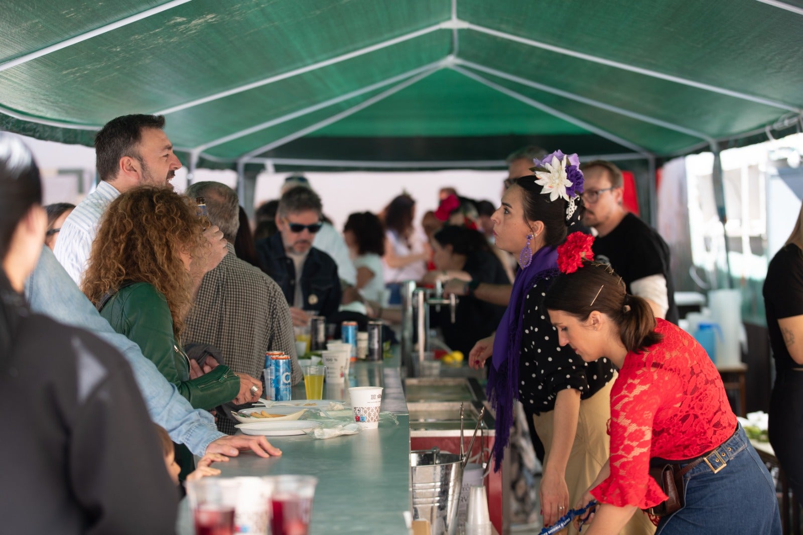 Las imágenes del ambiente de la fiesta en Granada