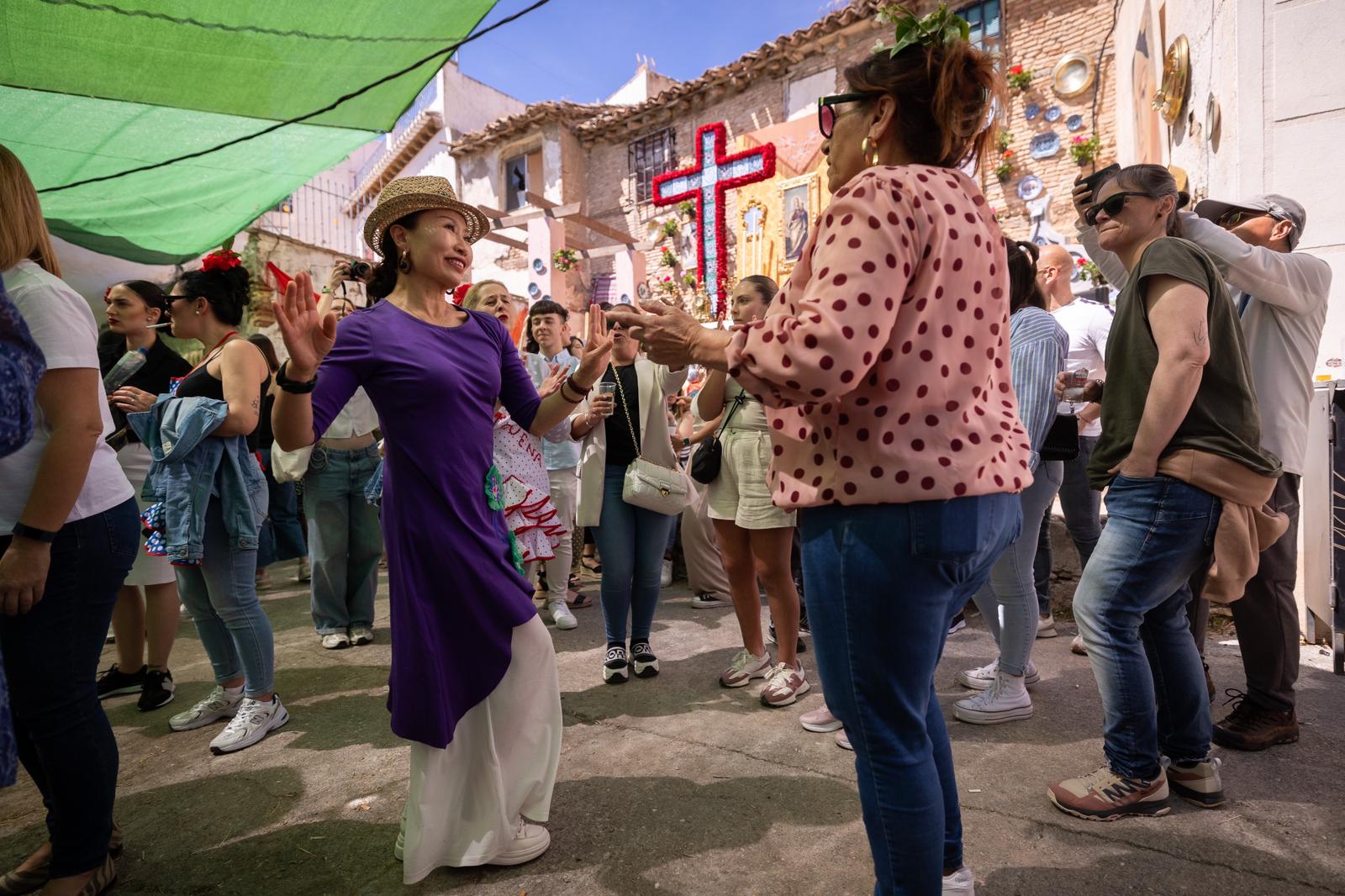 Las imágenes del ambiente de la fiesta en Granada