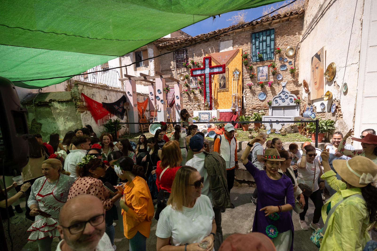 Las imágenes del ambiente de la fiesta en Granada