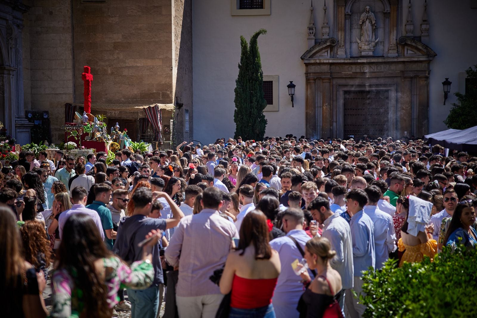 Las imágenes del ambiente de la fiesta en Granada