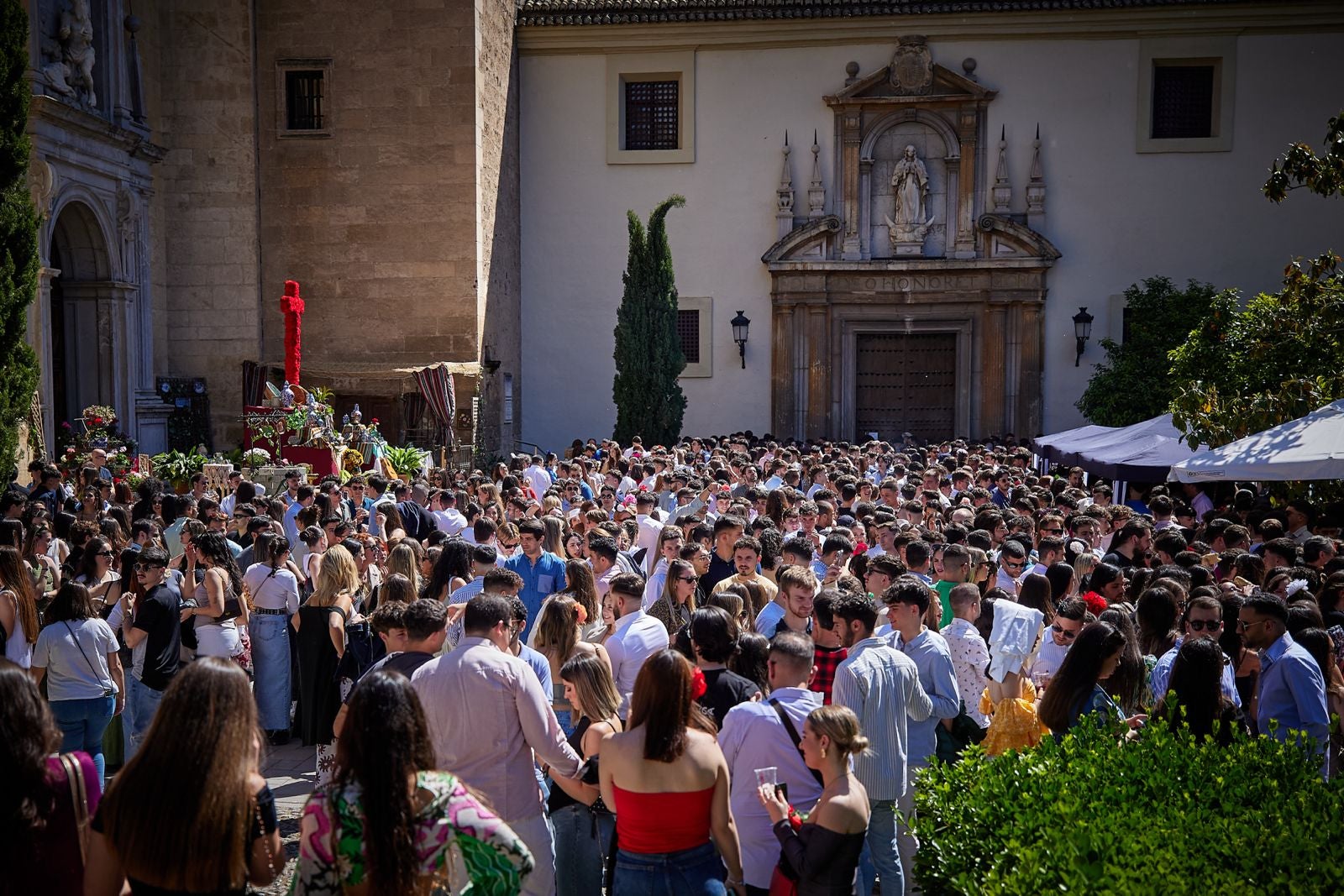 Las imágenes del ambiente de la fiesta en Granada