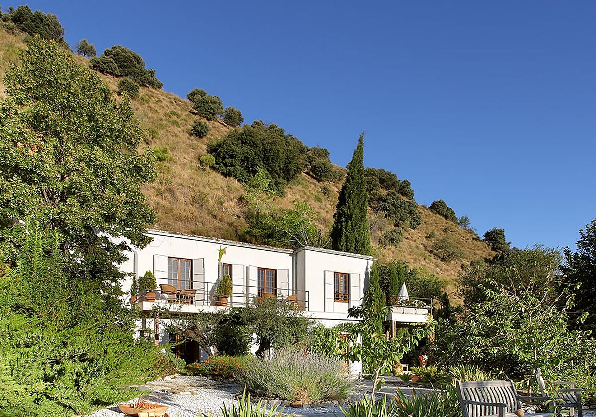Hotel La Almunia del Valle, ubicado en Monachil, que ha sido premiado con una llave Michelin.