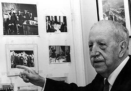 El historiador hueteño Américo Castro.