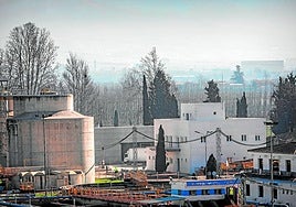 La planta de tratamiento de aguas del puente de Los Vados.