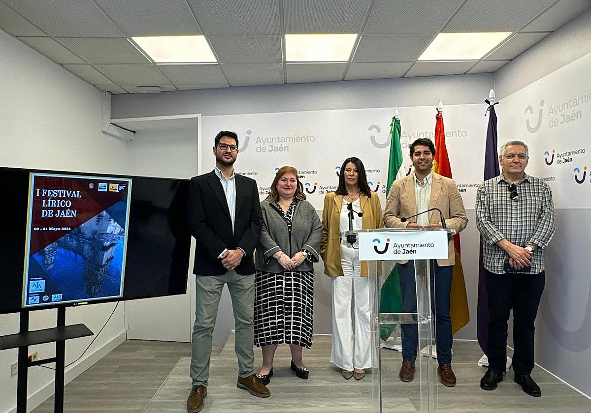 Presentación del primer Festival Lírico de Jaén.