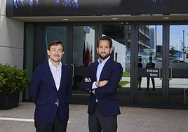 El director general y el presidente ejecutivo de Secuoya Content Group, empresa granadina que cotiza en el BME Growth desde 2011.