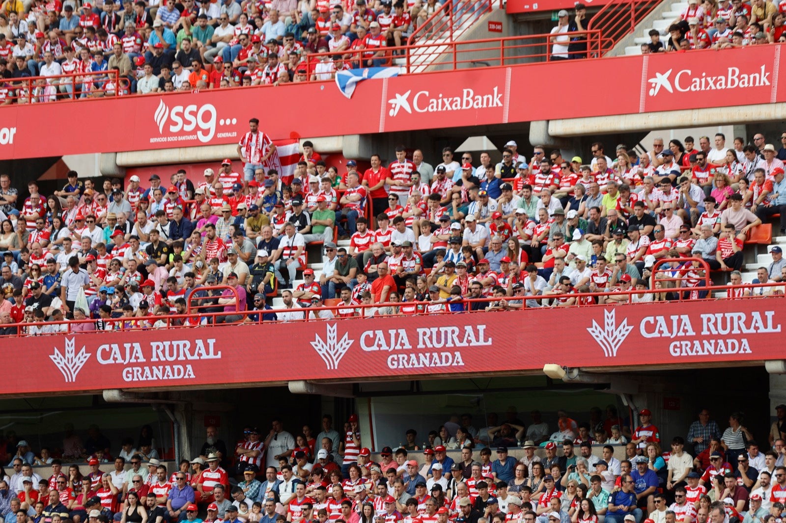 Encuéntrate en la grada en el partido entre Granada y Real Madrid