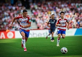 Myrto Uzuni, en el partido.