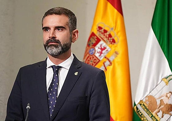 Ramón Fernández-Pacheco, consejero portavoz del Gobierno andaluz.