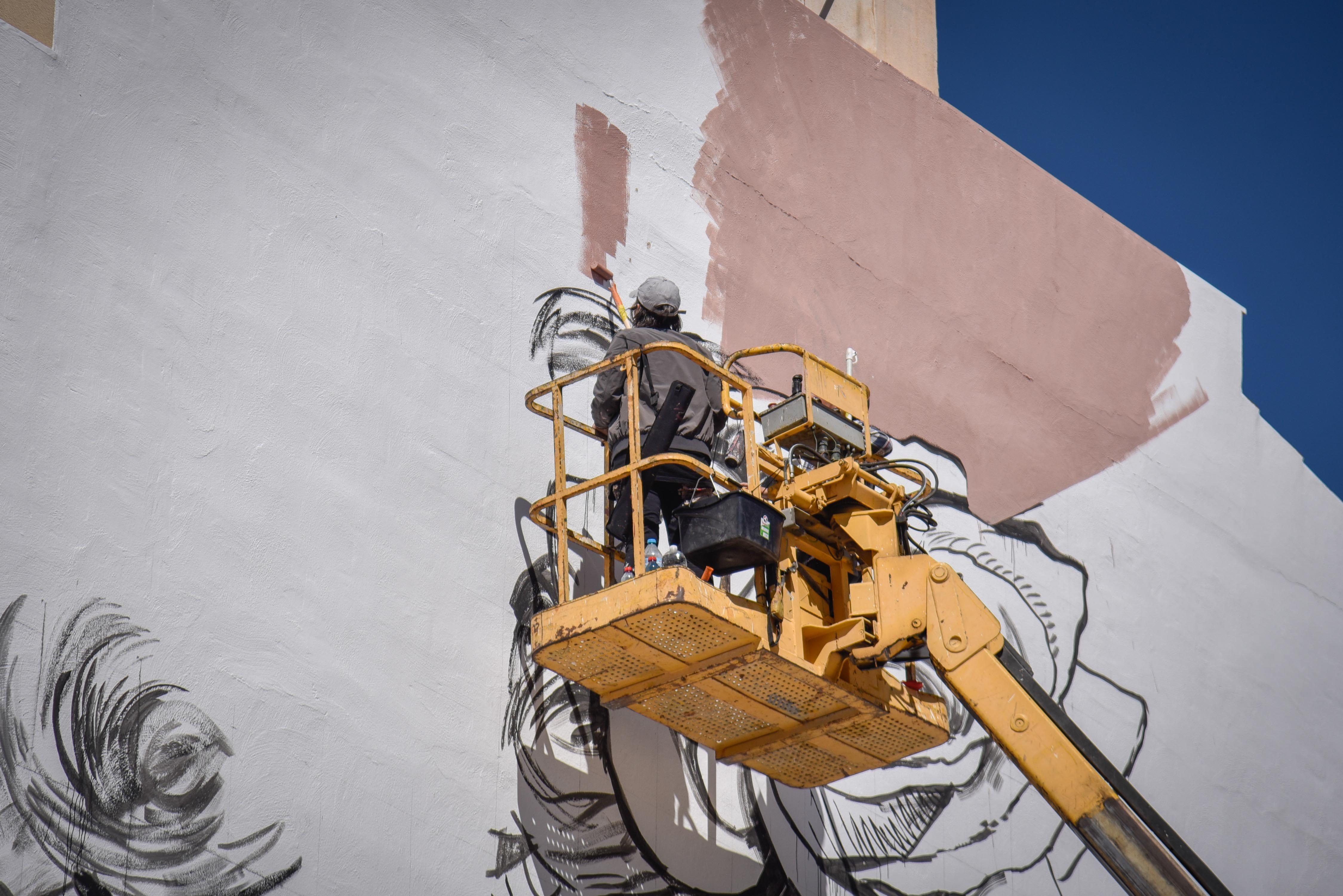 Salobreña inundada de grafitis artísticos, en imágenes