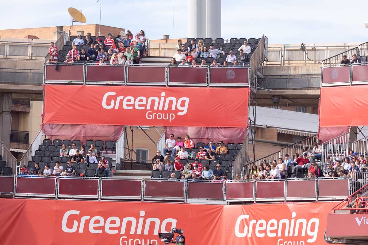 Encuéntrate en la grada en el partido entre Granada y Celta