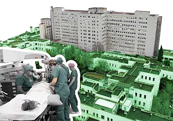 Instalaciones del viejo Clínico.