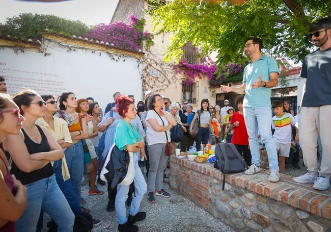 Un momento de la asamblea celebrada este miércoles en San Bartolomé.