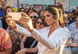 Elena Furiase, en el festival de Vitoria.