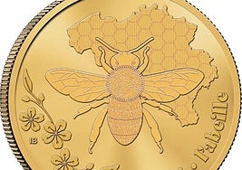 La moneda de dos euros y medio de la abeja que ya se puede comprar