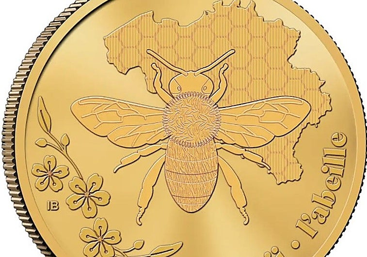 La moneda de dos euros y medio de la abeja que ya se puede comprar