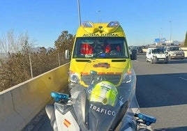 Imagen de archivo de un accidente anterior en Granada