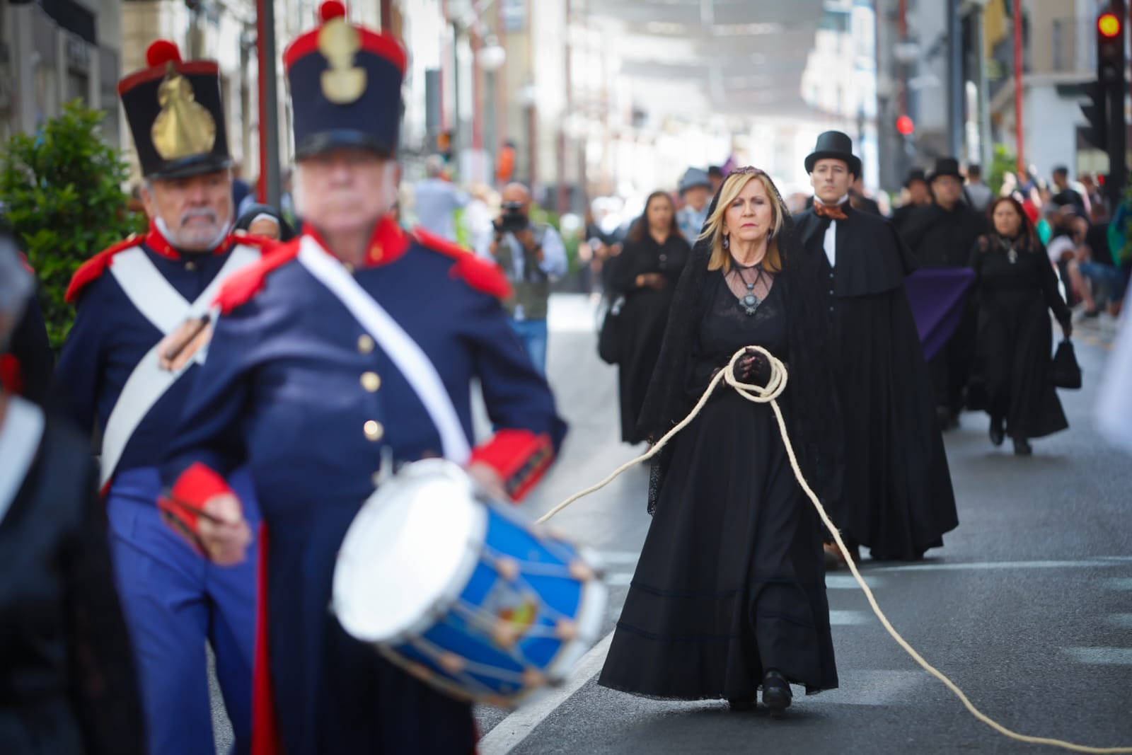 Las imágenes de la conmemoración de la ejecución de Mariana Pineda en Granada