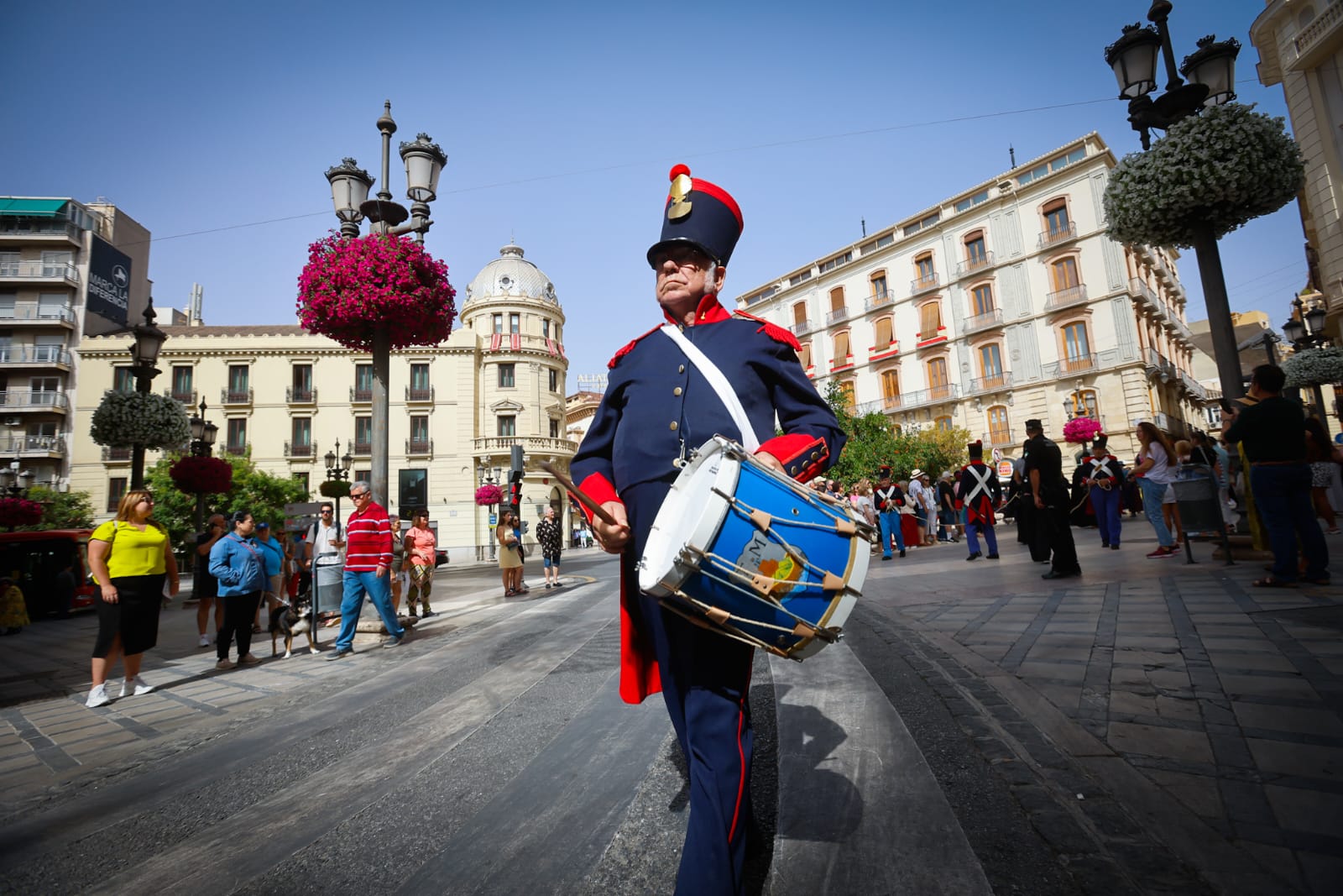 Las imágenes de la conmemoración de la ejecución de Mariana Pineda en Granada