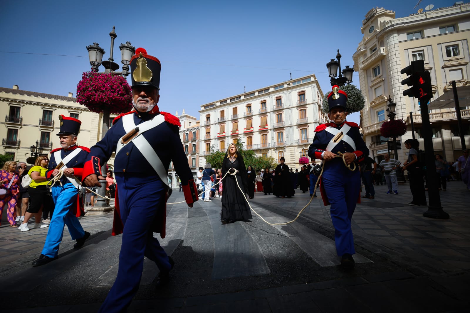 Las imágenes de la conmemoración de la ejecución de Mariana Pineda en Granada