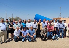 Encuentro de la candidata del PP con comunidades de regantes del Levante almeriense.