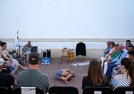 Estreno en la terraza del Museo Rafael Zabaleta-Miguel Hernández.