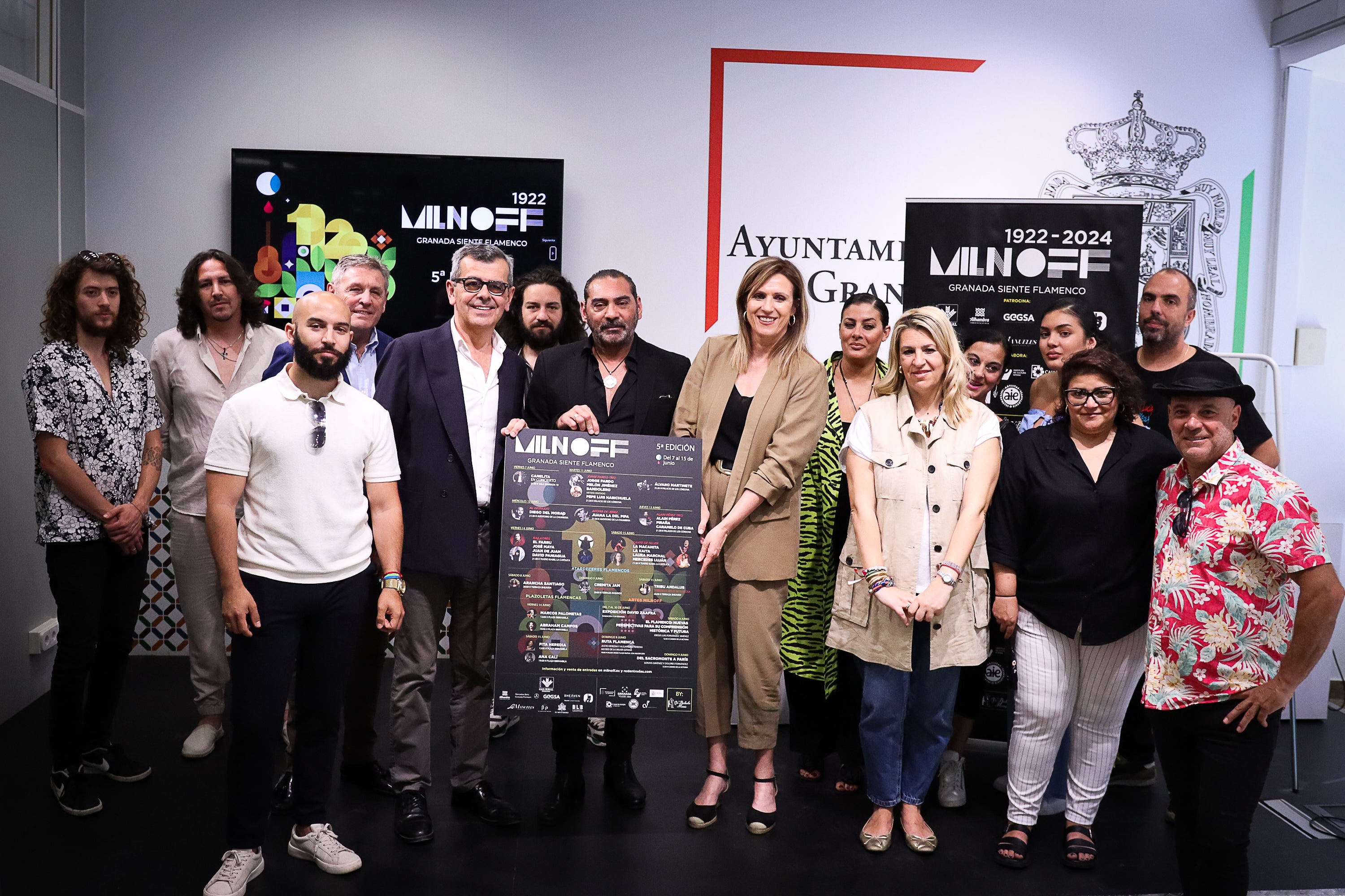 Presentación del Milnoff ayer en el Ayuntamiento de Granada.