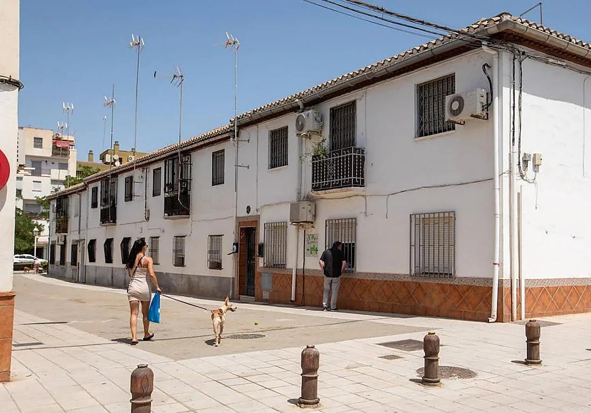 Calle San Cristóbal de la Chana donde ocurrió la agresión