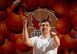 Pablo Pin se muestra satisfecho con la temporada del Covirán, aunque todos los años tenga que hacer malabarismos para lograr la permanencia en la Liga Endesa.