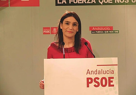 Olga Manzano, vicesecretaria general del PSOE de Granada.