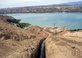 Embalse de Negratín.