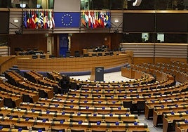 Hemiciclo del Parlamento Europeo.