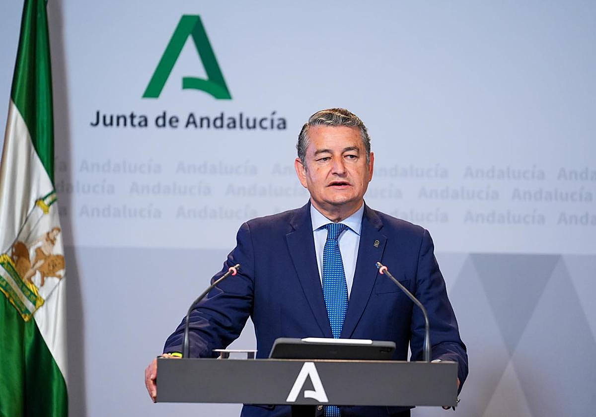 Rueda de prensa posterior a la reunión del Consejo de Gobierno de la Junta de Andalucía.