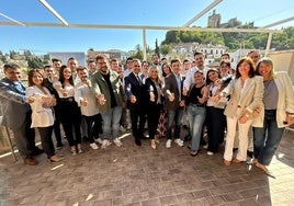 Encuentro con jóvenes organizado por el Partido Popular de Granada.