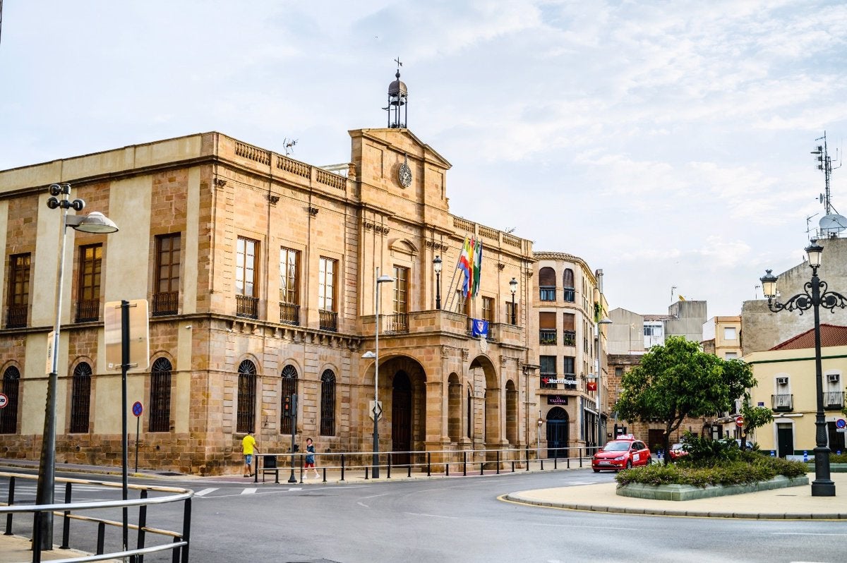 Edificio del Ayuntamiento de Linares.