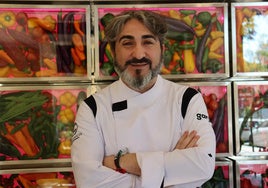 Tony García en el Espacio Gastronómico.