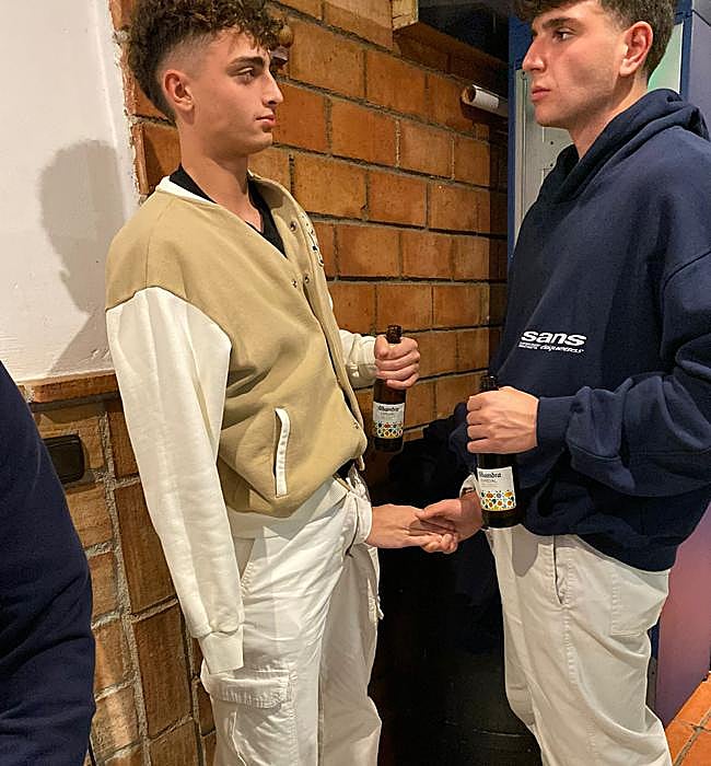 Sergio y Callejas, inseparables.