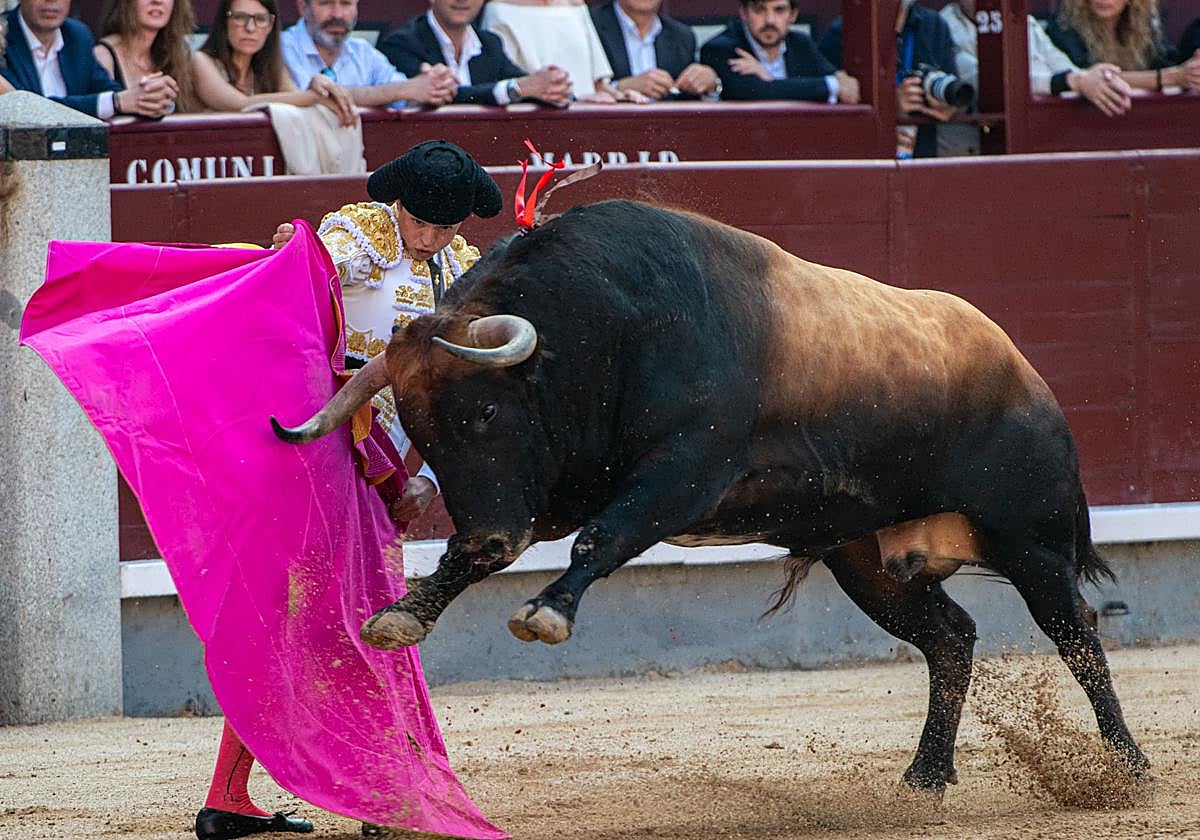 Jorge Martínez dejó destellos de su pureza en Las Ventas.